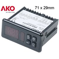 Controlador AKO-D14212 panelable digital 12v 2 relés
