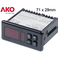 Controlador AKO-D14423P digital 230v 4 relés potencia